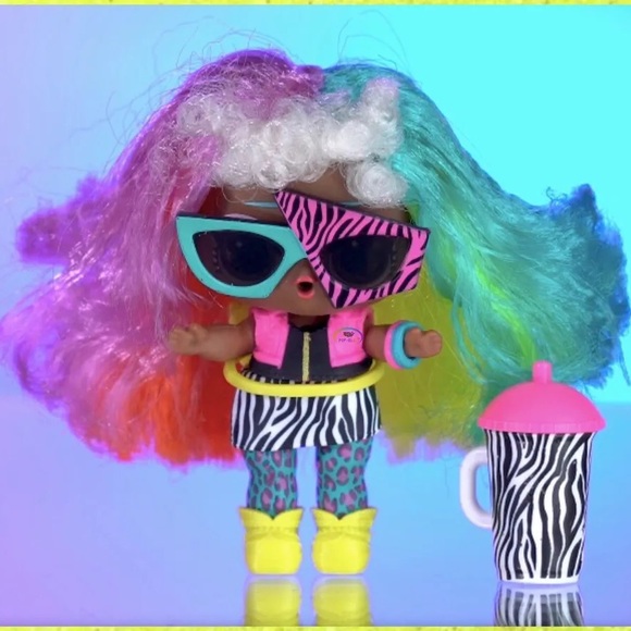 LOL Valley B.B. Make Over Series Hair Goals Doll Collectible - Picture 14 of 15